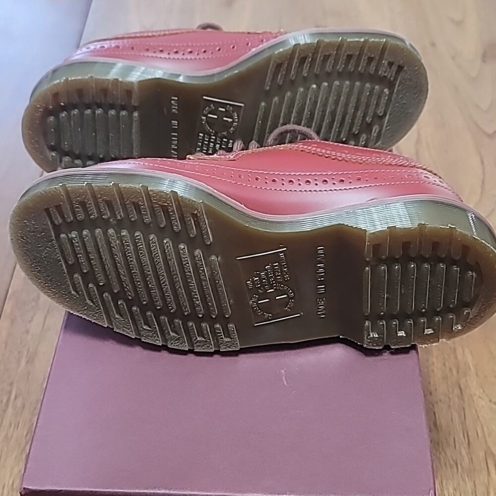 NIB Dr. Martens Vintage 3989 Oxblood Oxfords - Made in England! - Picture 5 of 10